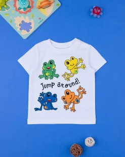 Prenatal Magliette Camicie E Body-T-Shirt Mezze Maniche Bimbo "Rane”